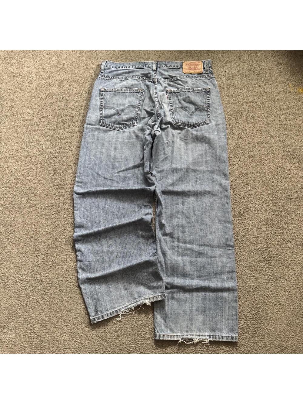 Vintage Y2K Levi’s 569 Faded Loose Straight fit Jeans